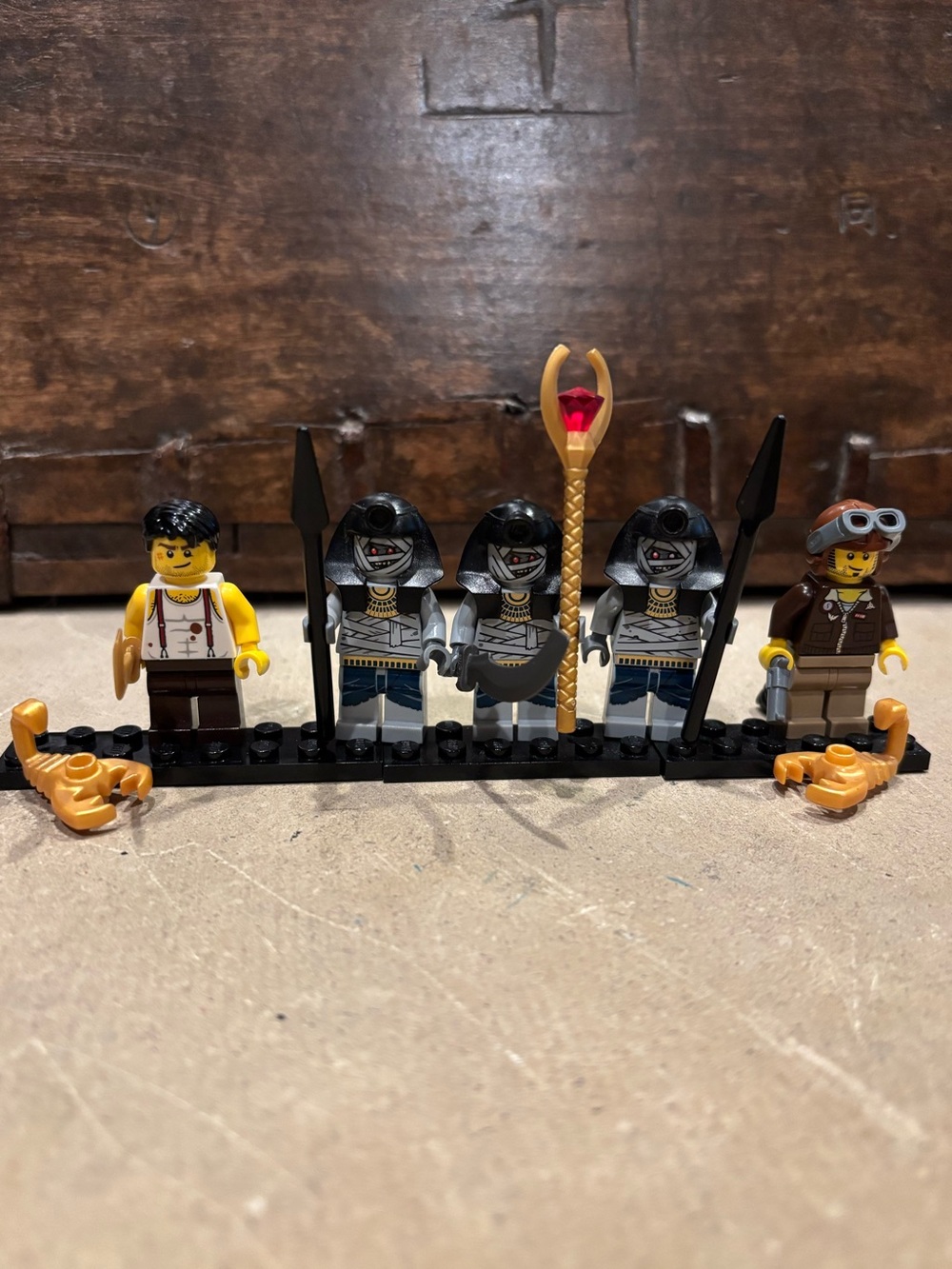 LEGO Pharaoh's Quest theme minifigures